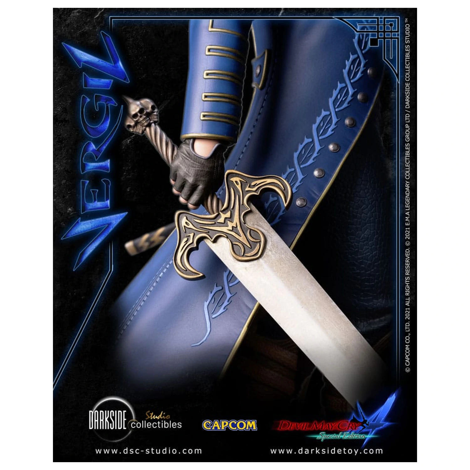 Devil May Cry 4 Premium Statua 1/4 Vergil 51 cm fotografija proizvoda