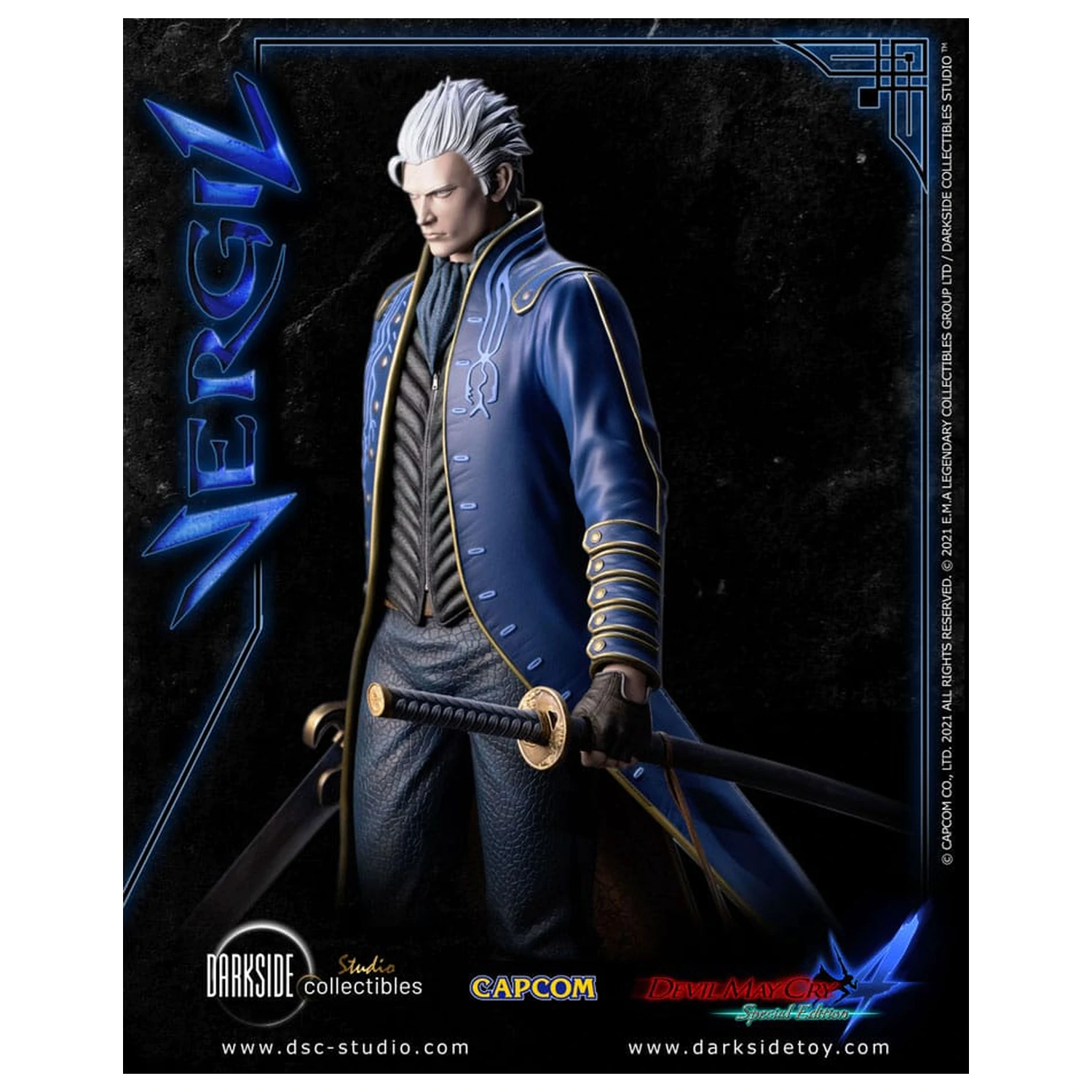 Devil May Cry 4 Premium Statua 1/4 Vergil 51 cm fotografija proizvoda
