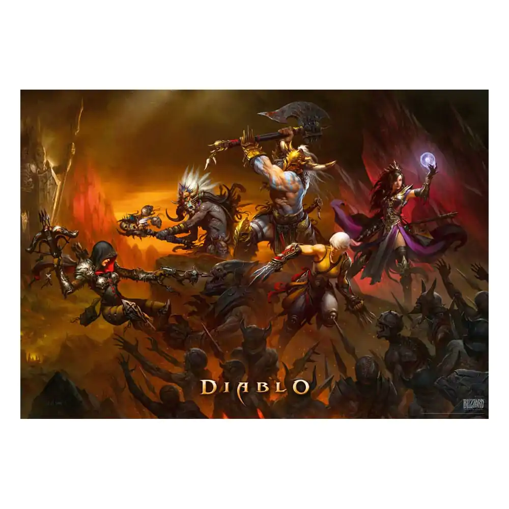 Diablo Gaming Puzzle Heroes Battle (1000 dijelova) fotografija proizvoda