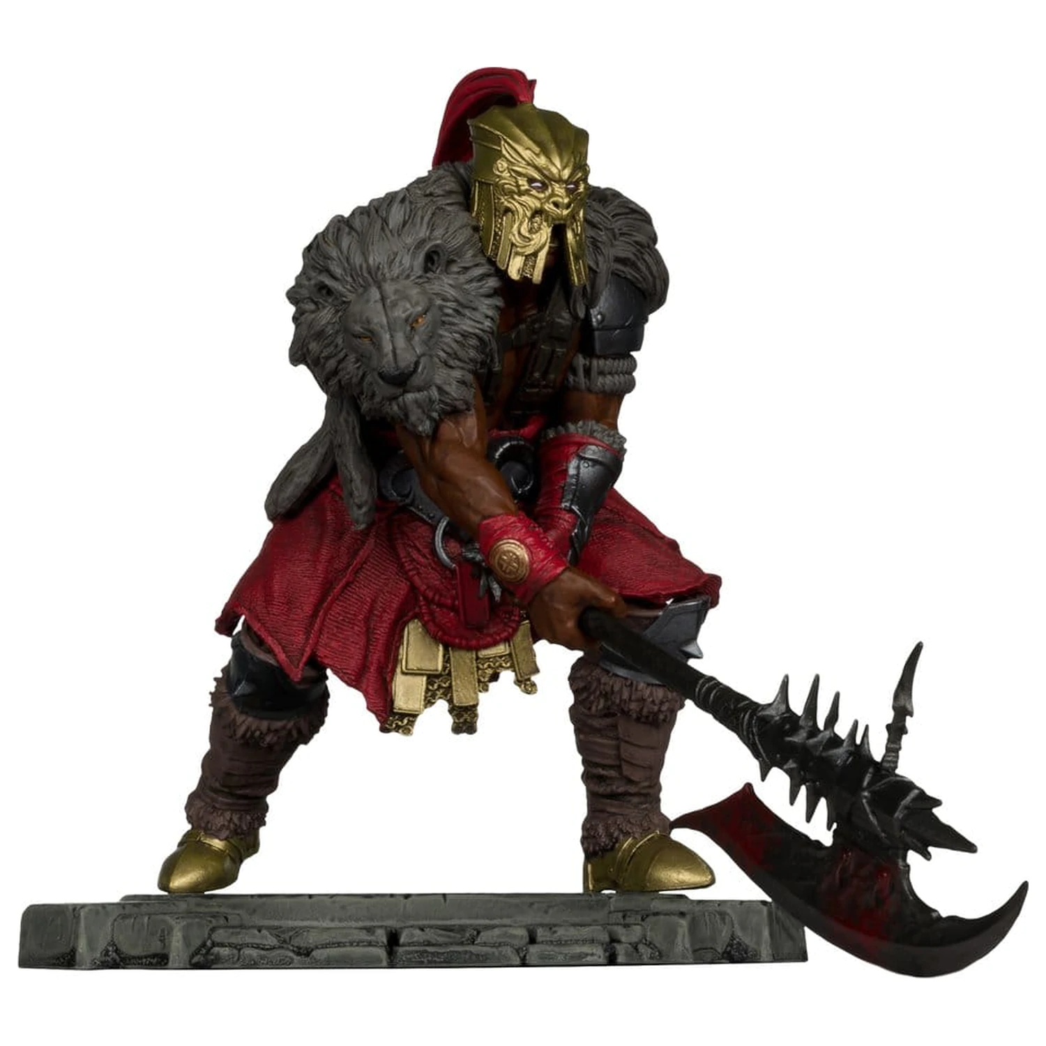 Diablo IV 1/12 skala ograničeno izdanje poza figura Barbarian 12 cm fotografija proizvoda