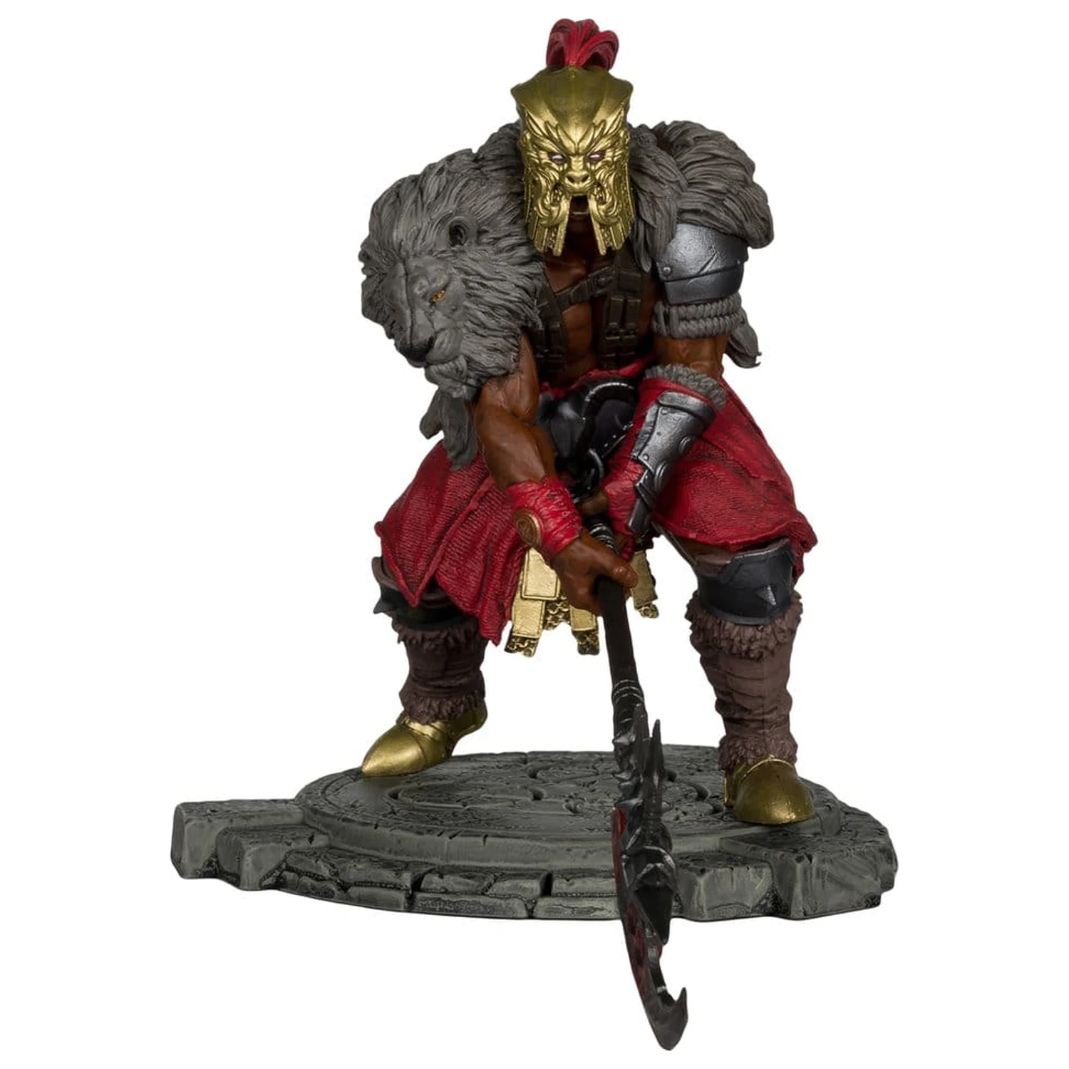 Diablo IV 1/12 skala ograničeno izdanje poza figura Barbarian 12 cm fotografija proizvoda