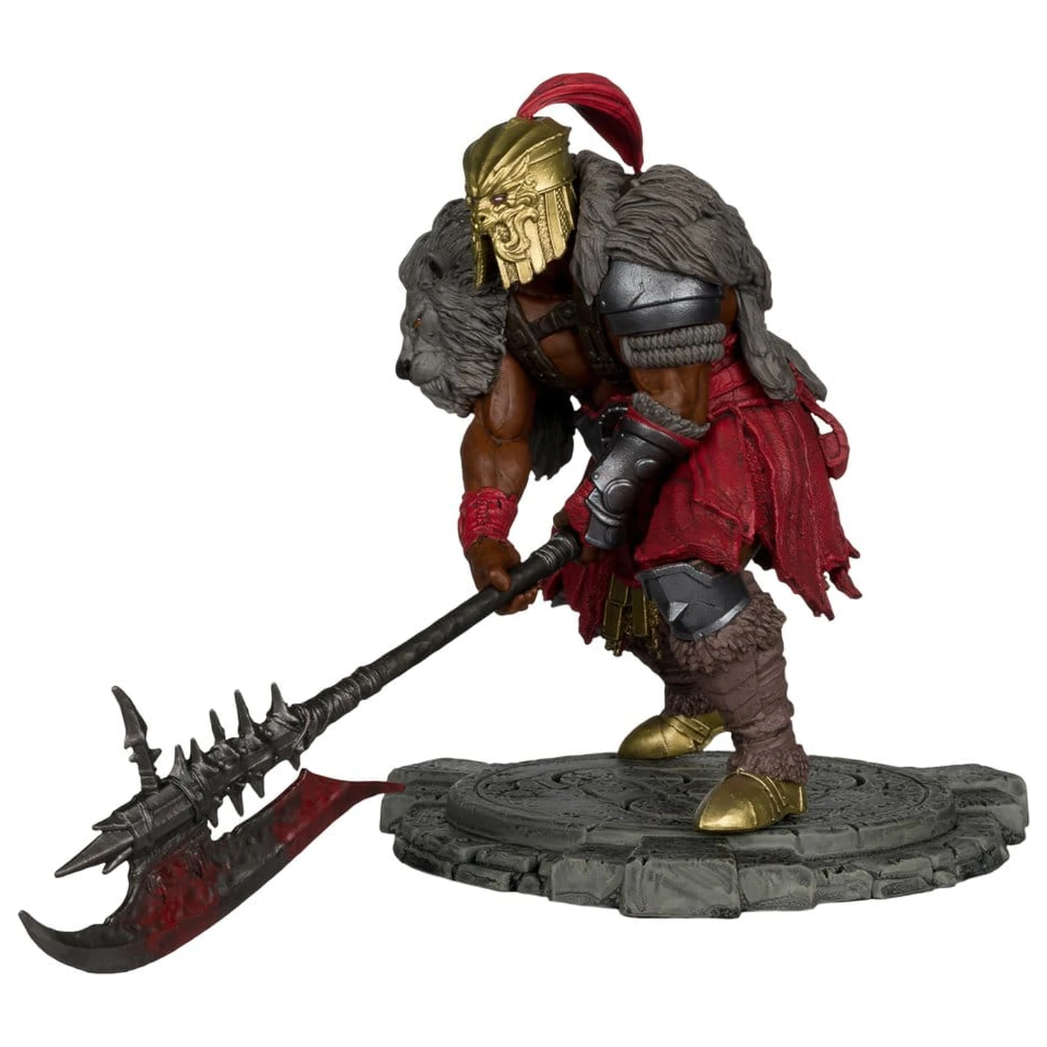 Diablo IV 1/12 skala ograničeno izdanje poza figura Barbarian 12 cm fotografija proizvoda