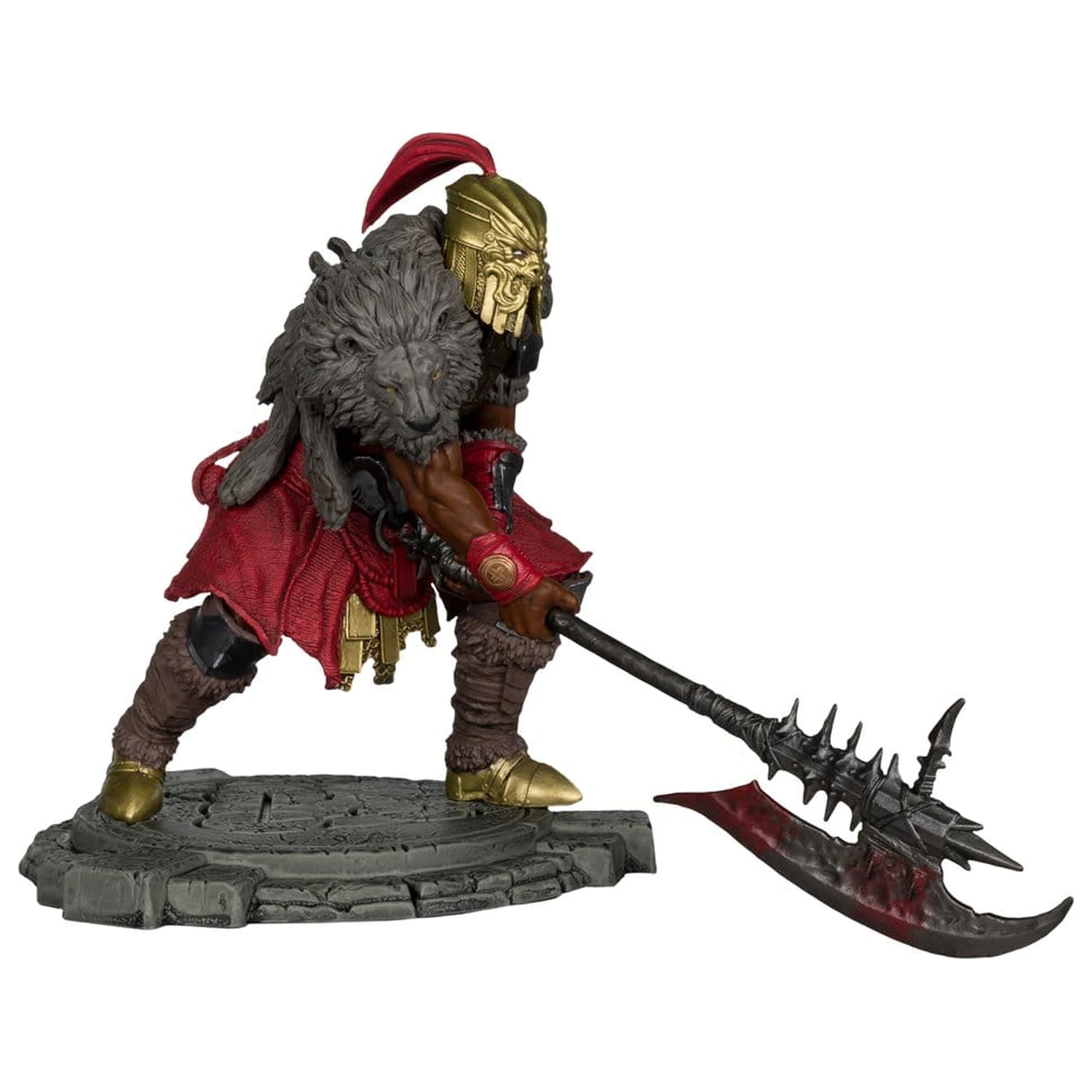 Diablo IV 1/12 skala ograničeno izdanje poza figura Barbarian 12 cm fotografija proizvoda