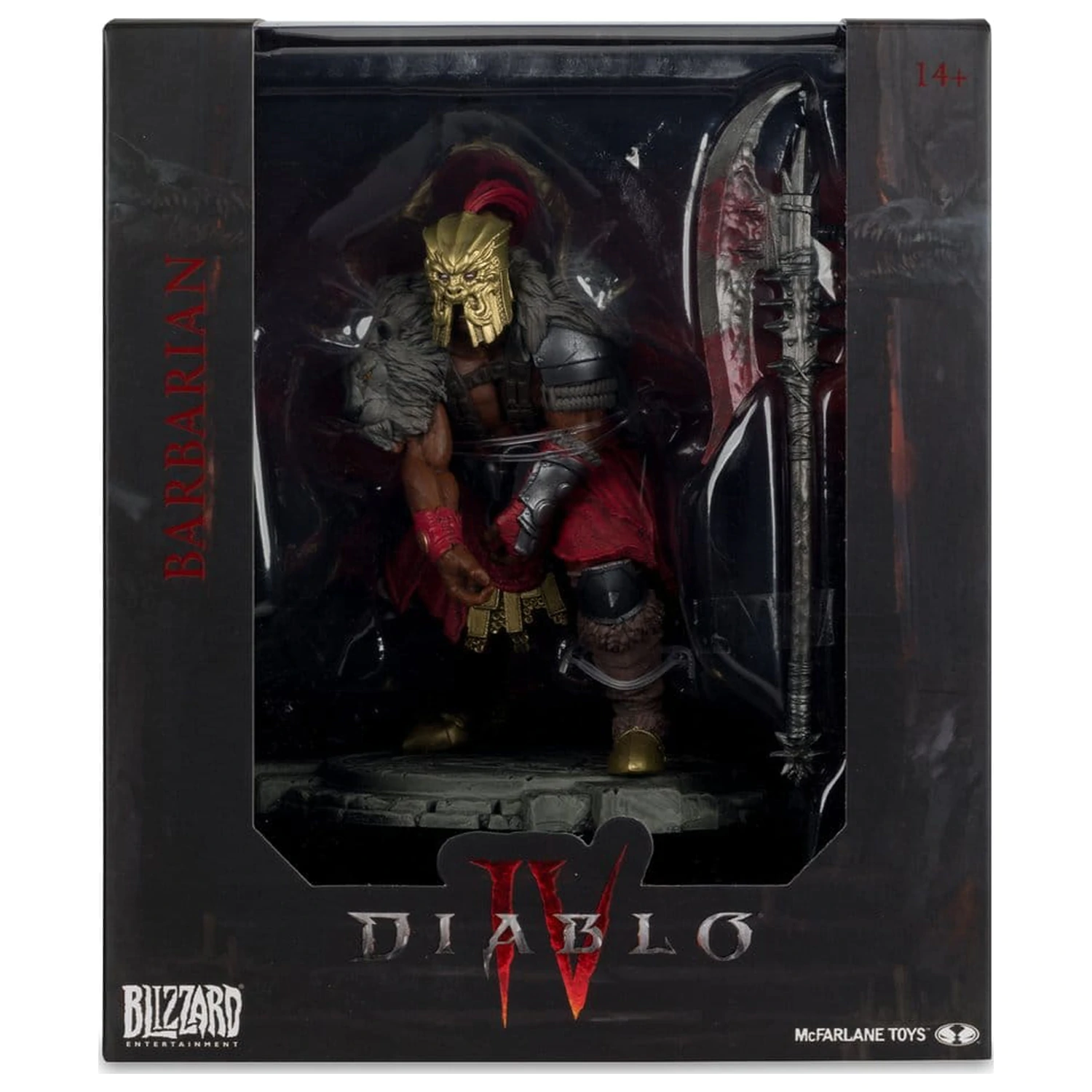 Diablo IV 1/12 skala ograničeno izdanje poza figura Barbarian 12 cm fotografija proizvoda