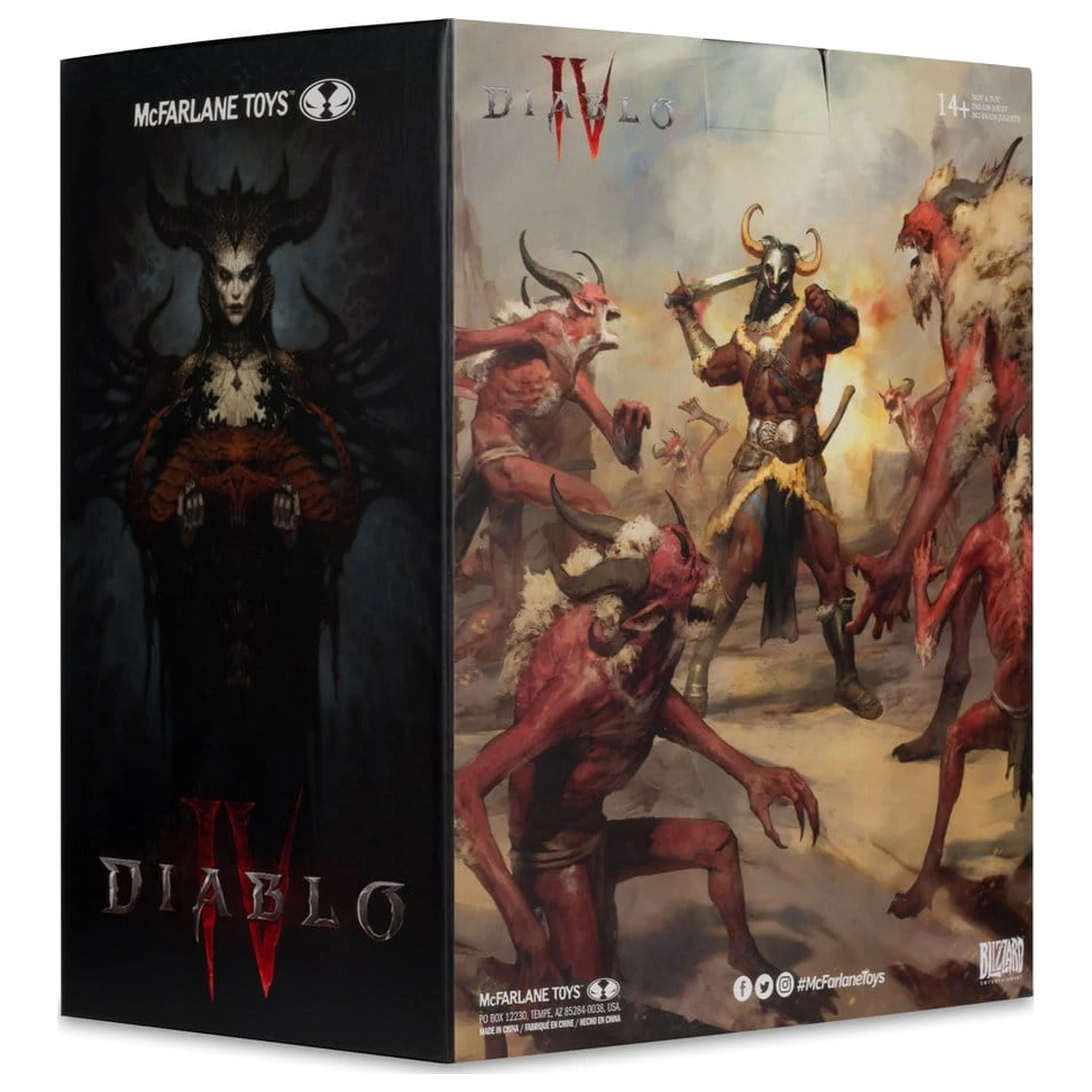 Diablo IV 1/12 skala ograničeno izdanje poza figura Barbarian 12 cm fotografija proizvoda