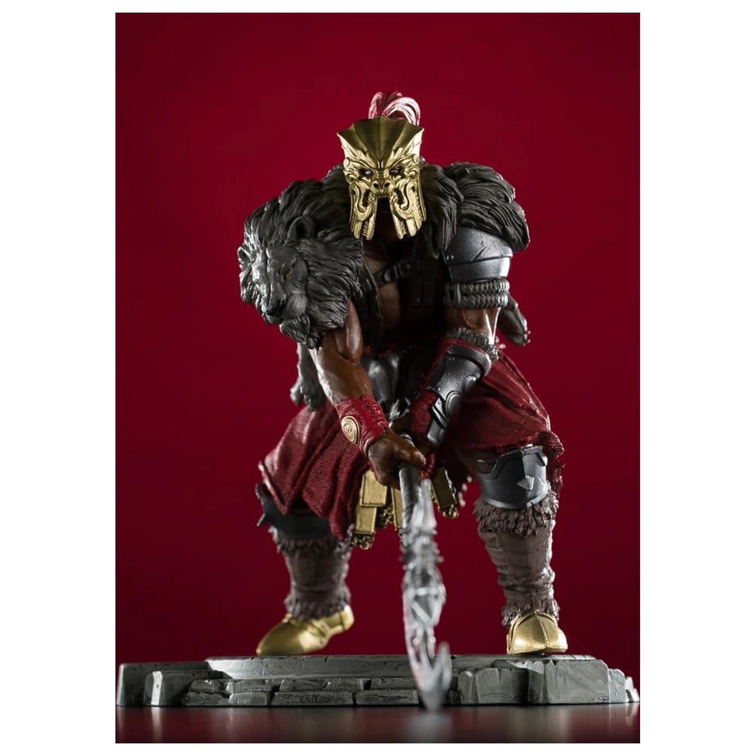 Diablo IV 1/12 skala ograničeno izdanje poza figura Barbarian 12 cm fotografija proizvoda