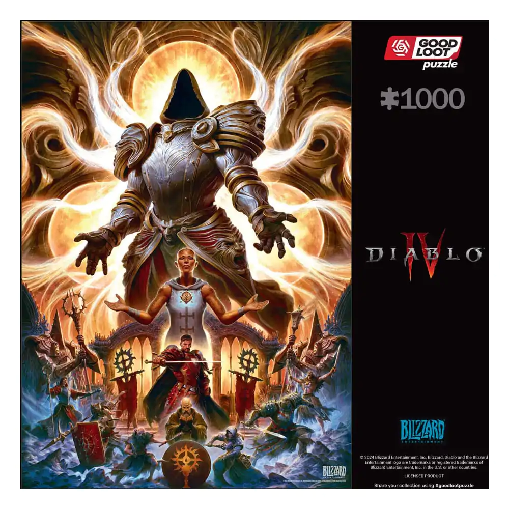 Diablo IV Gaming Puzzle Inarius The Father (1000 dijelova) fotografija proizvoda