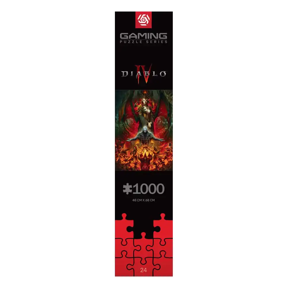 Diablo IV Gaming Puzzle Lilith Composition (1000 dijelova) fotografija proizvoda