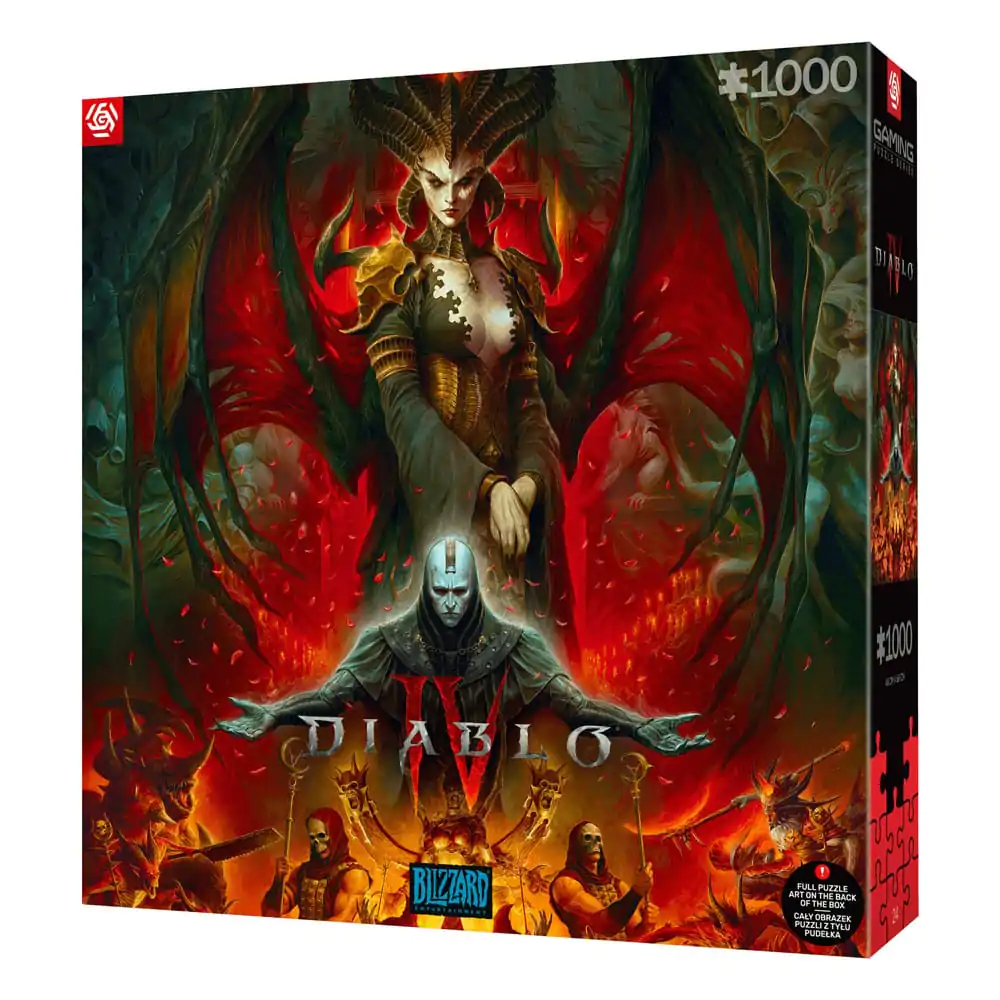 Diablo IV Gaming Puzzle Lilith Composition (1000 dijelova) fotografija proizvoda