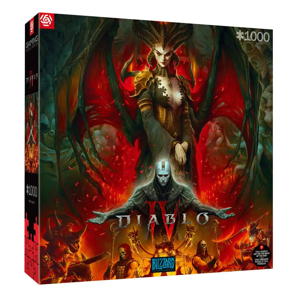 Diablo IV Gaming Puzzle Lilith Composition (1000 dijelova) fotografija proizvoda