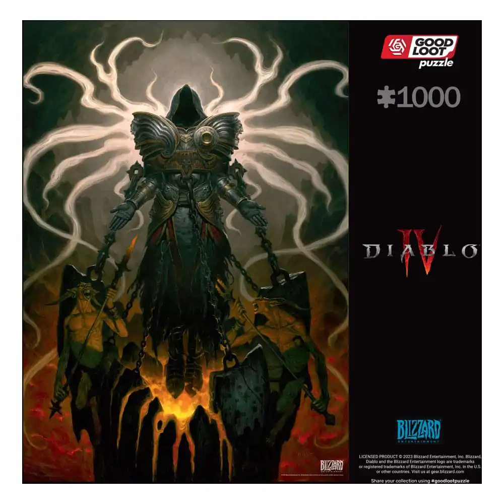 Diablo IV Gaming Puzzle Inarius (1000 dijelova) fotografija proizvoda