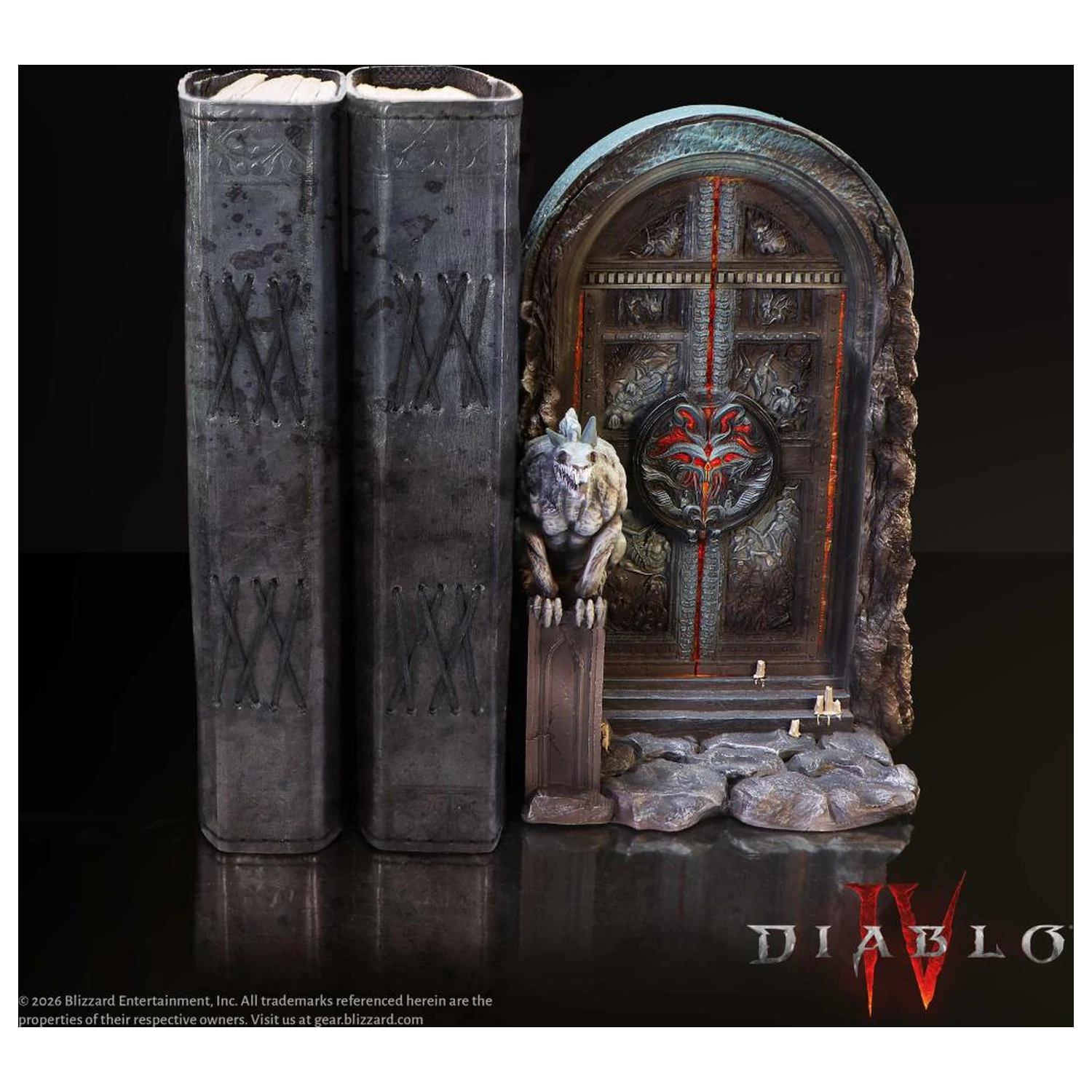 DIABLO IV Hell's Gate podmetač za knjige 18,3 cm fotografija proizvoda