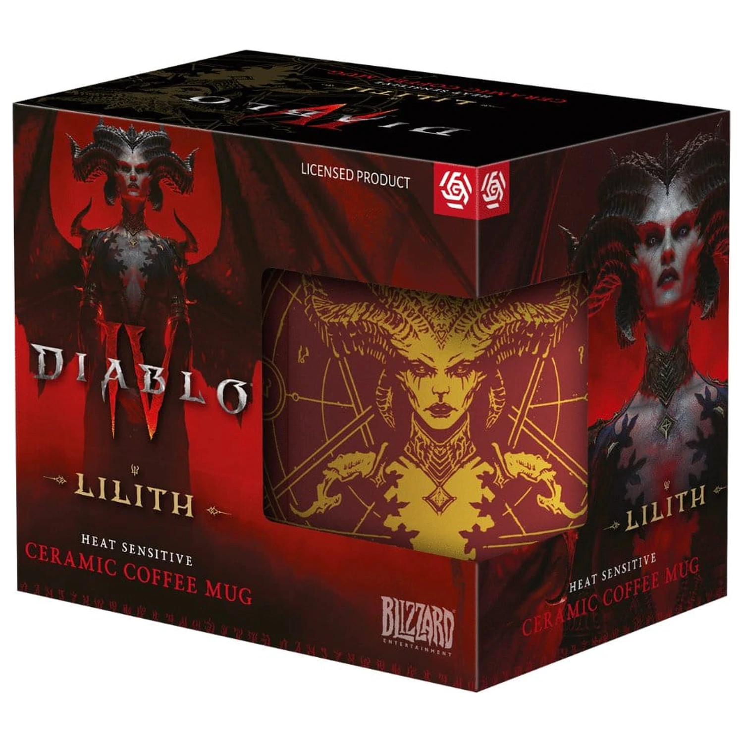 Diablo IV termoaktivna šalica Lilith's Blood fotografija proizvoda