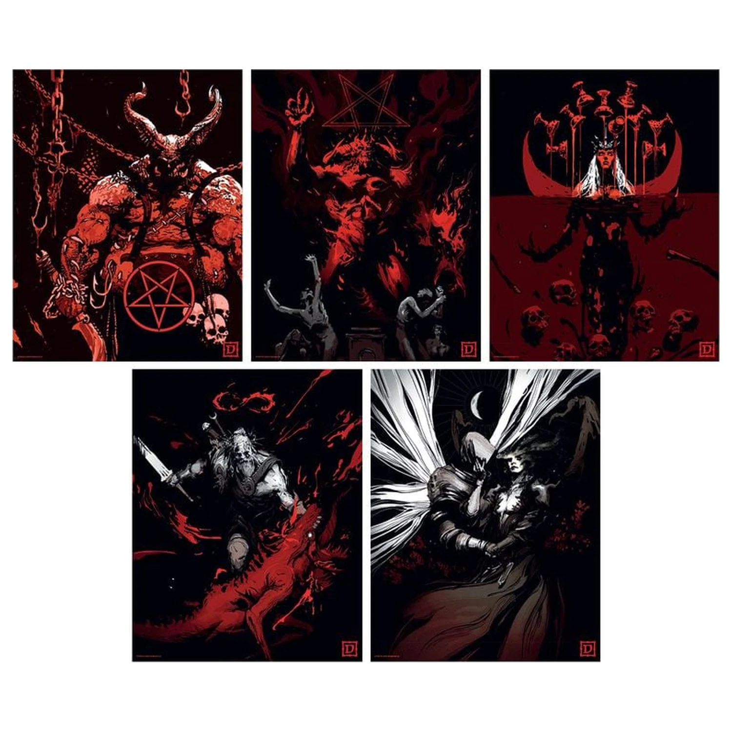 Diablo Litografski Set Ograničeno izdanje fotografija proizvoda