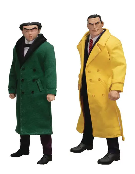 Dick Tracy akcijske figure 1/12 Dick Tracy protiv Flattopa set u kutiji 17 cm fotografija proizvoda