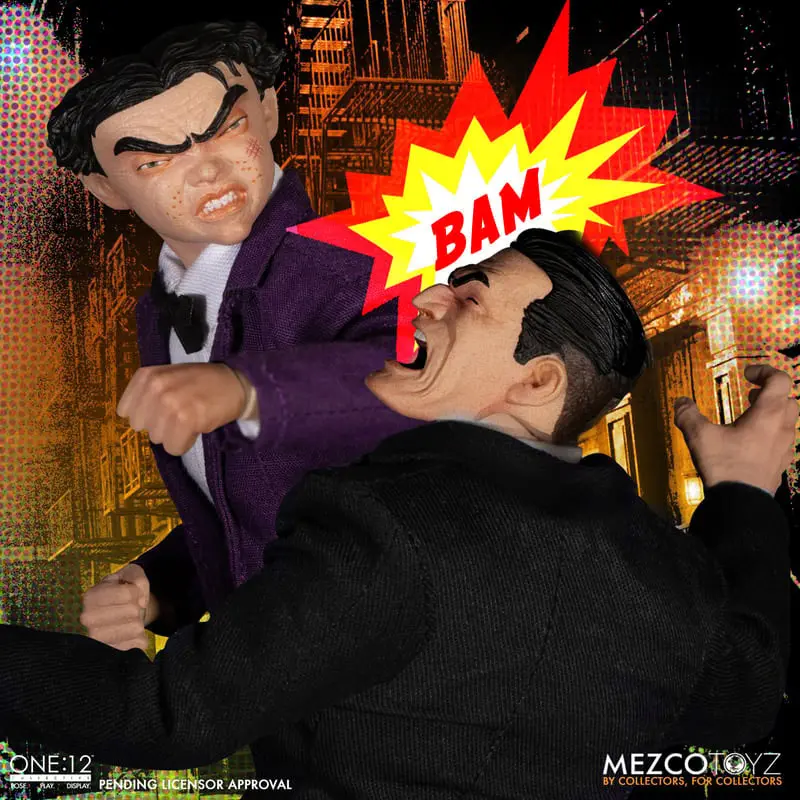 Dick Tracy akcijske figure 1/12 Dick Tracy protiv Flattopa set u kutiji 17 cm fotografija proizvoda