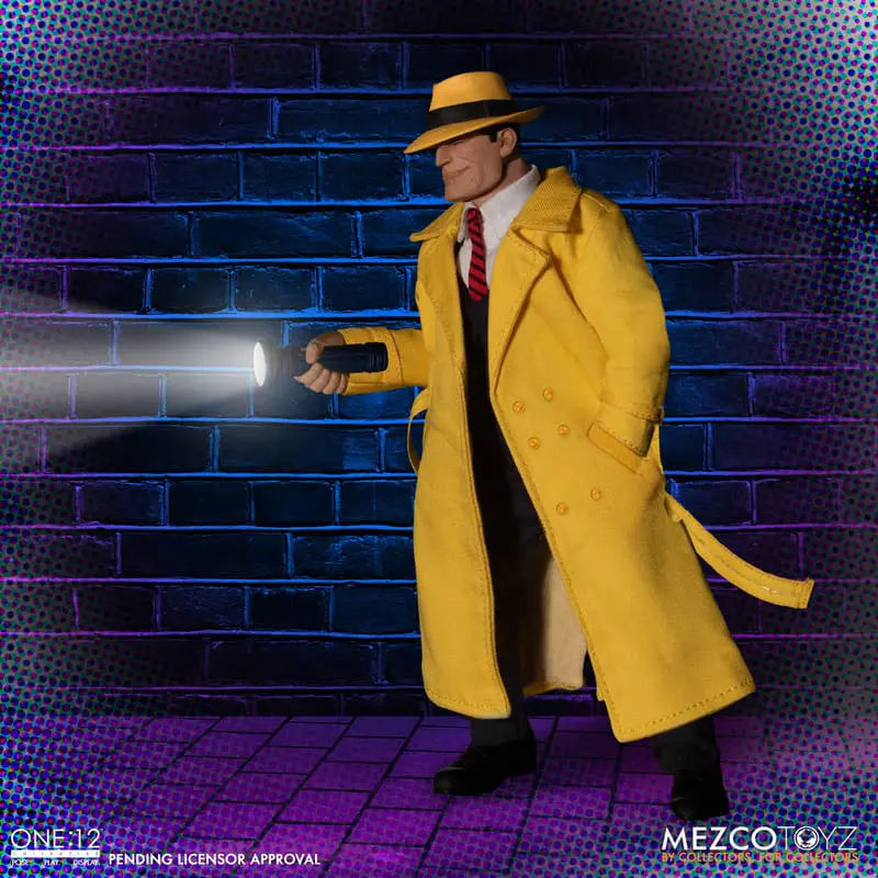 Dick Tracy akcijske figure 1/12 Dick Tracy protiv Flattopa set u kutiji 17 cm fotografija proizvoda