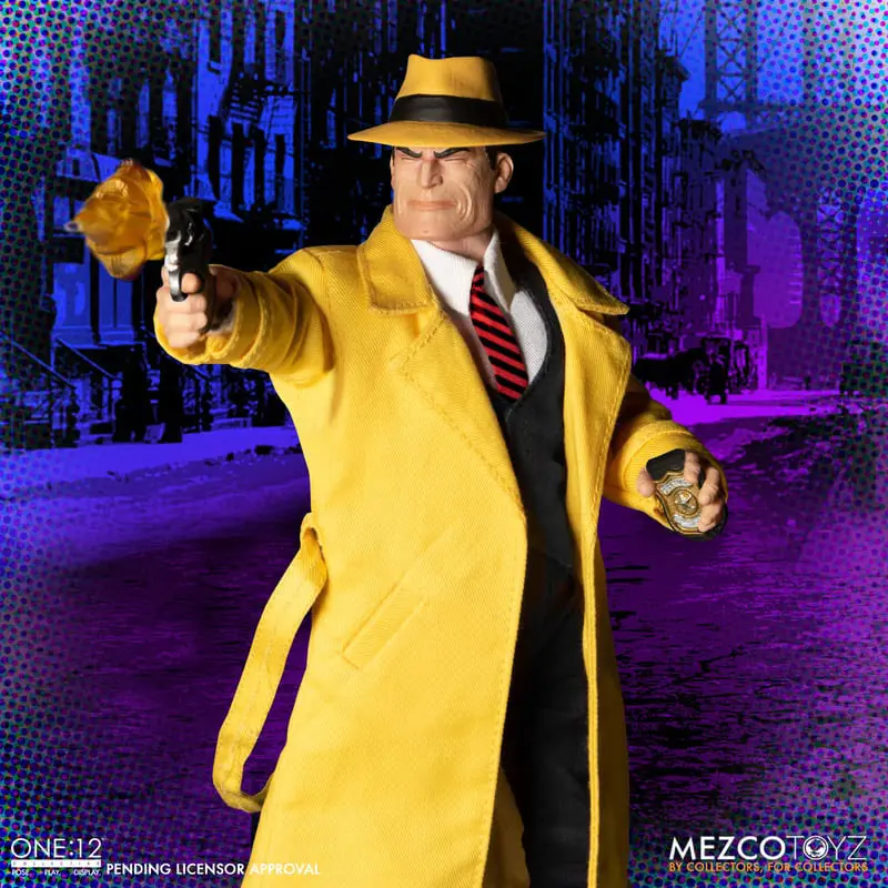 Dick Tracy akcijske figure 1/12 Dick Tracy protiv Flattopa set u kutiji 17 cm fotografija proizvoda