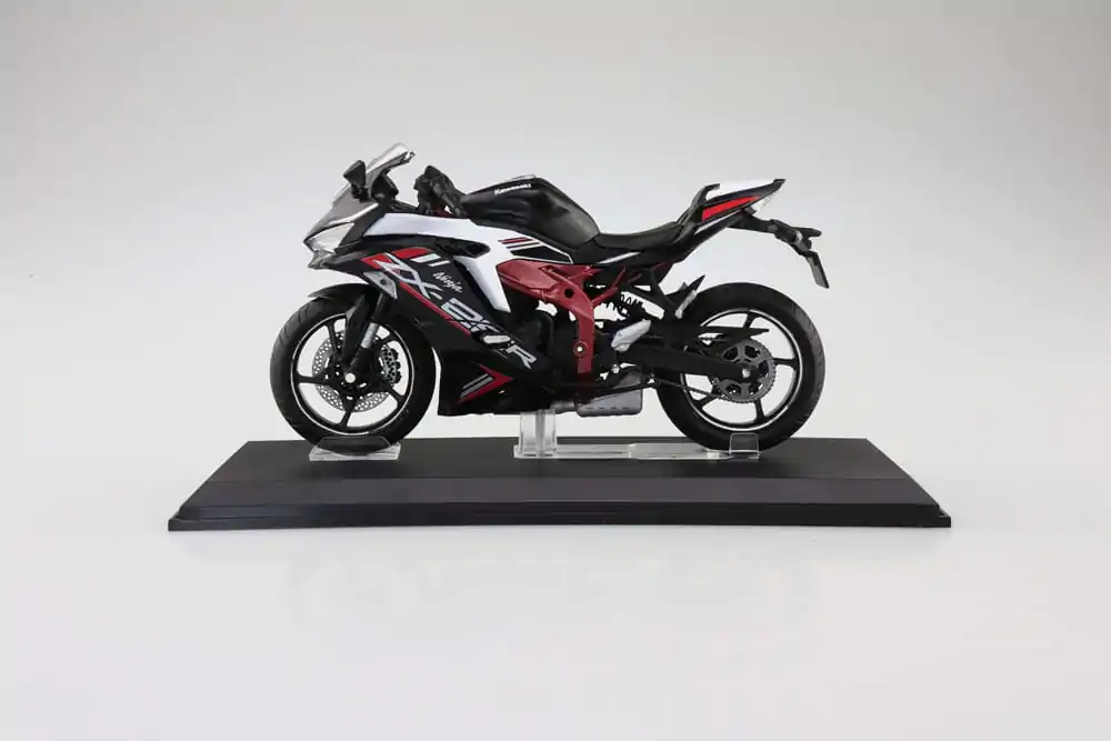 Diecast Bike Series kip 1/12 Kawasaki Ninja ZX-25R Metallic Spark Black×Peal Flat Stardust White 16 cm fotografija proizvoda