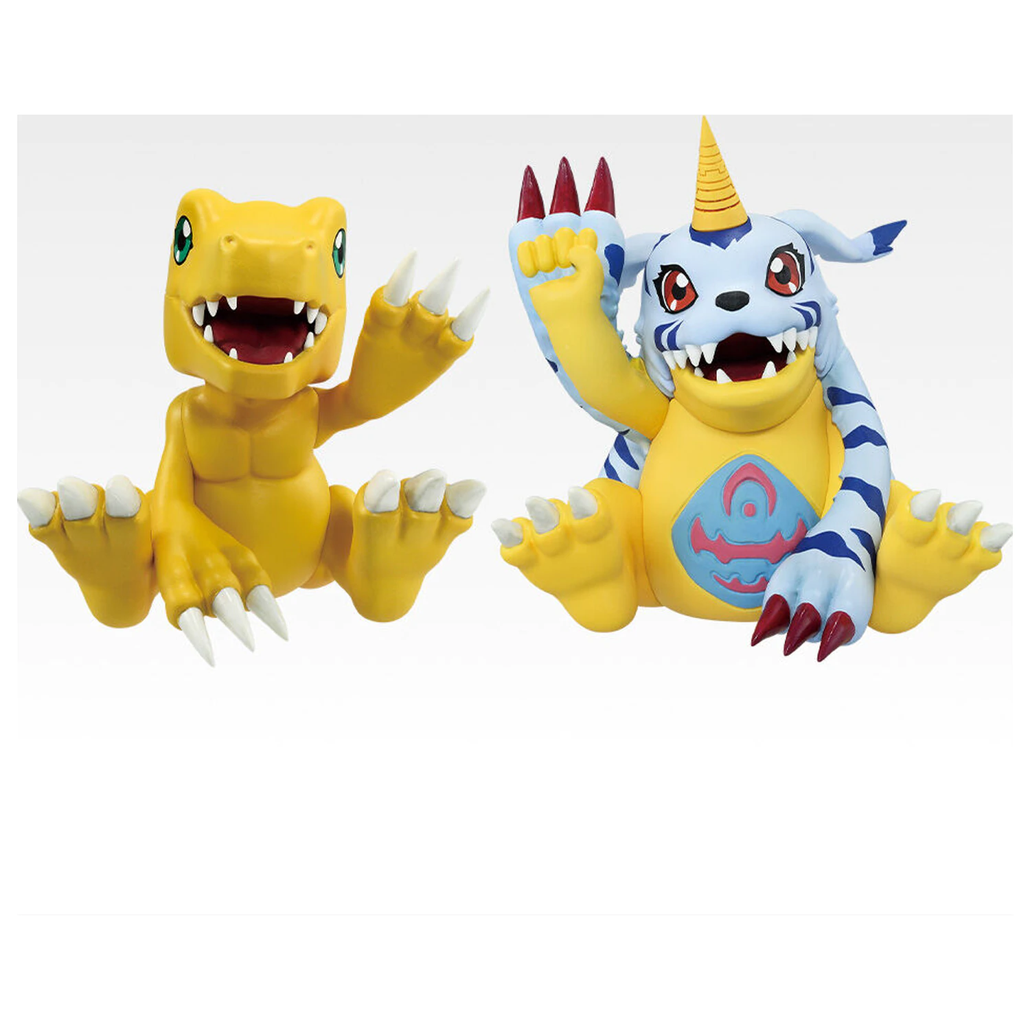 Digimon Adventure Clash of Light and Darkness Agumon & Gabumon Ichibansho figure 7 cm figura fotografija proizvoda