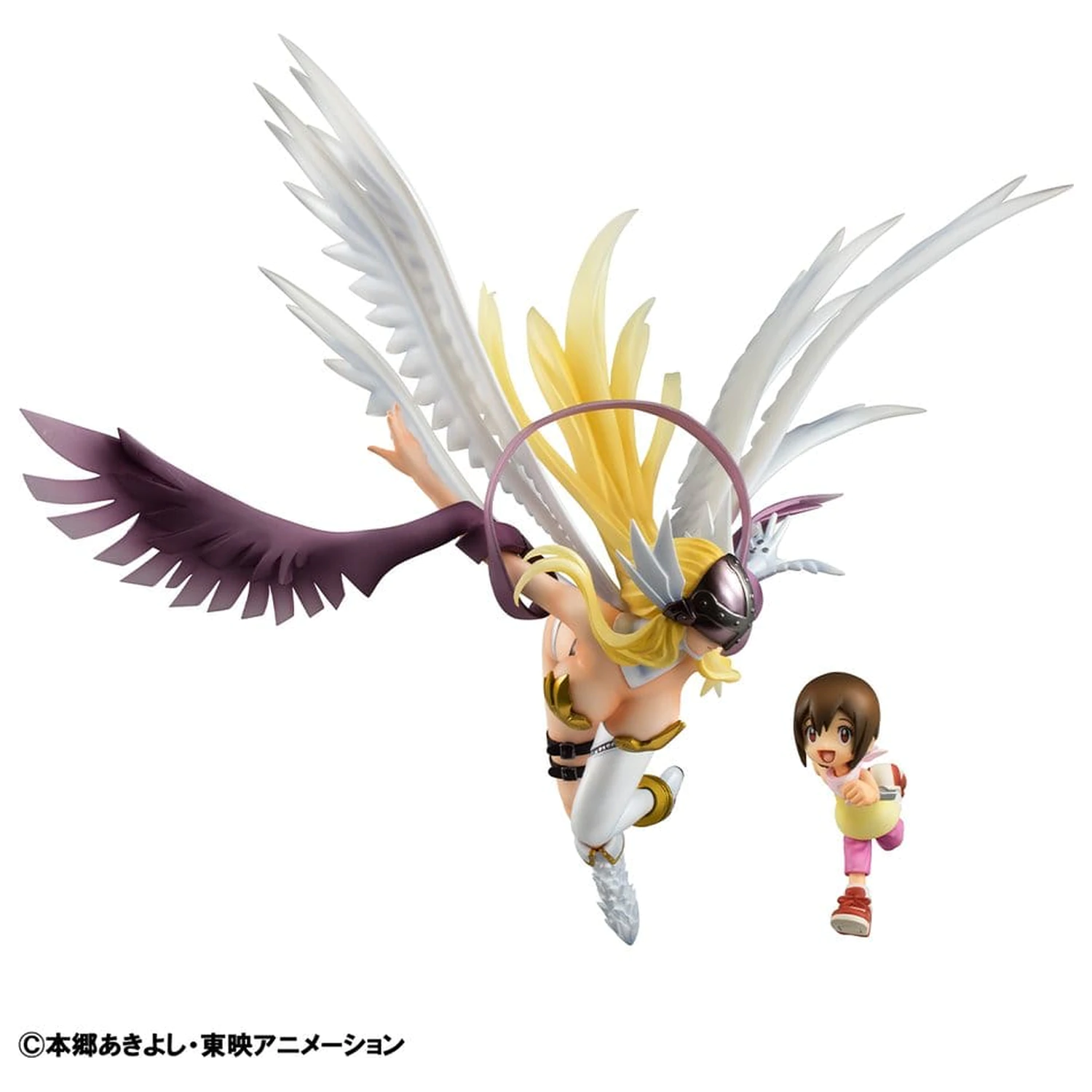 Digimon Adventure Precious G.E.M. Series PVC statua Angewomon & Hikari Yagami 22 cm fotografija proizvoda