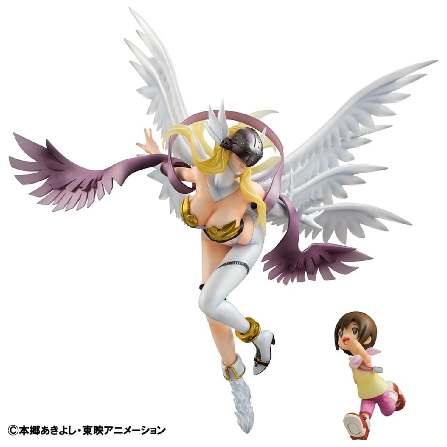 Digimon Adventure Precious G.E.M. Series PVC statua Angewomon & Hikari Yagami 22 cm fotografija proizvoda