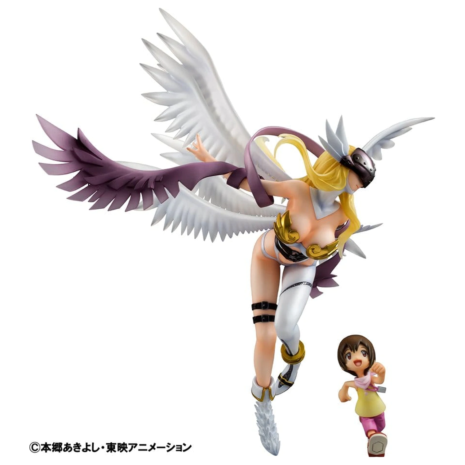 Digimon Adventure Precious G.E.M. Series PVC statua Angewomon & Hikari Yagami 22 cm fotografija proizvoda