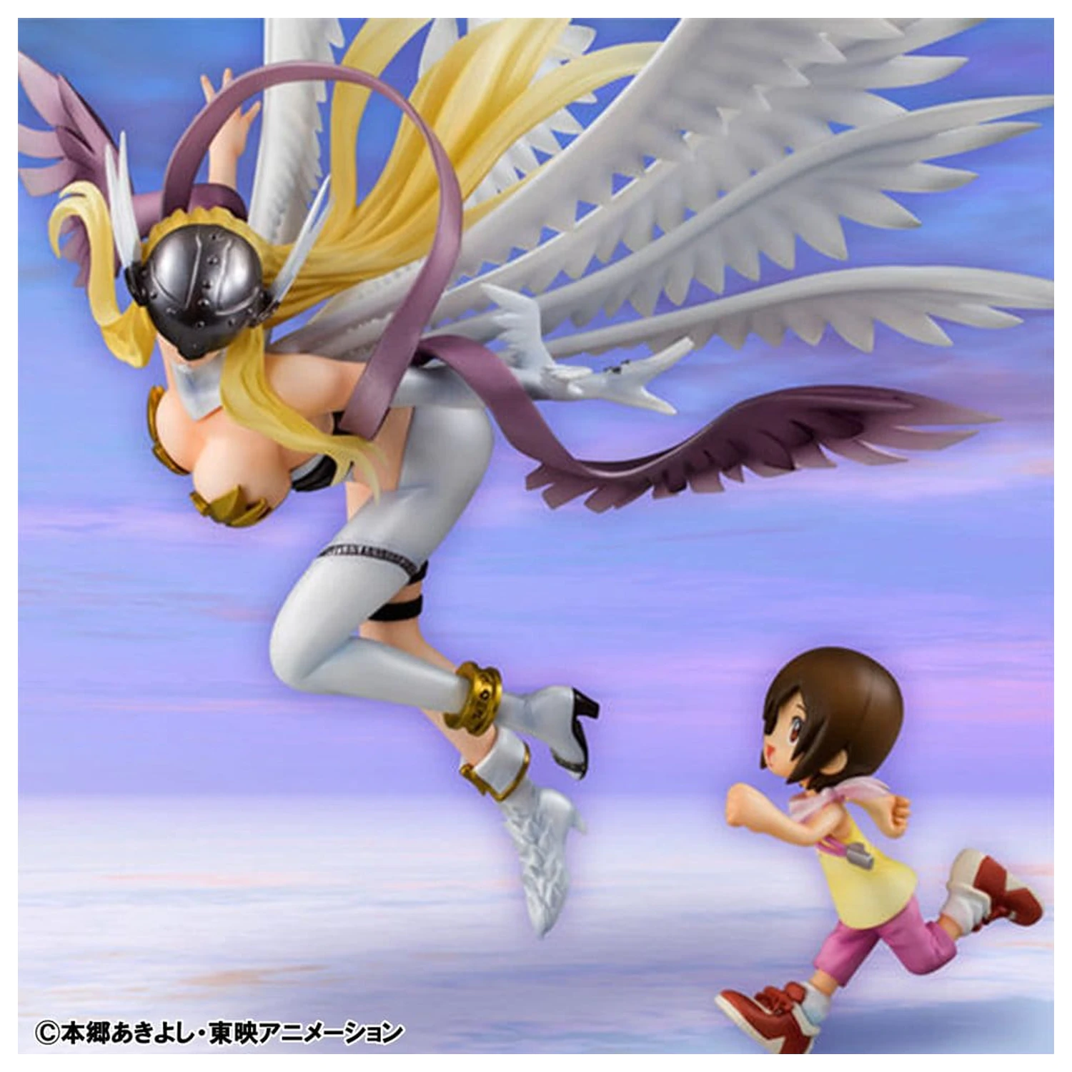 Digimon Adventure Precious G.E.M. Series PVC statua Angewomon & Hikari Yagami 22 cm fotografija proizvoda