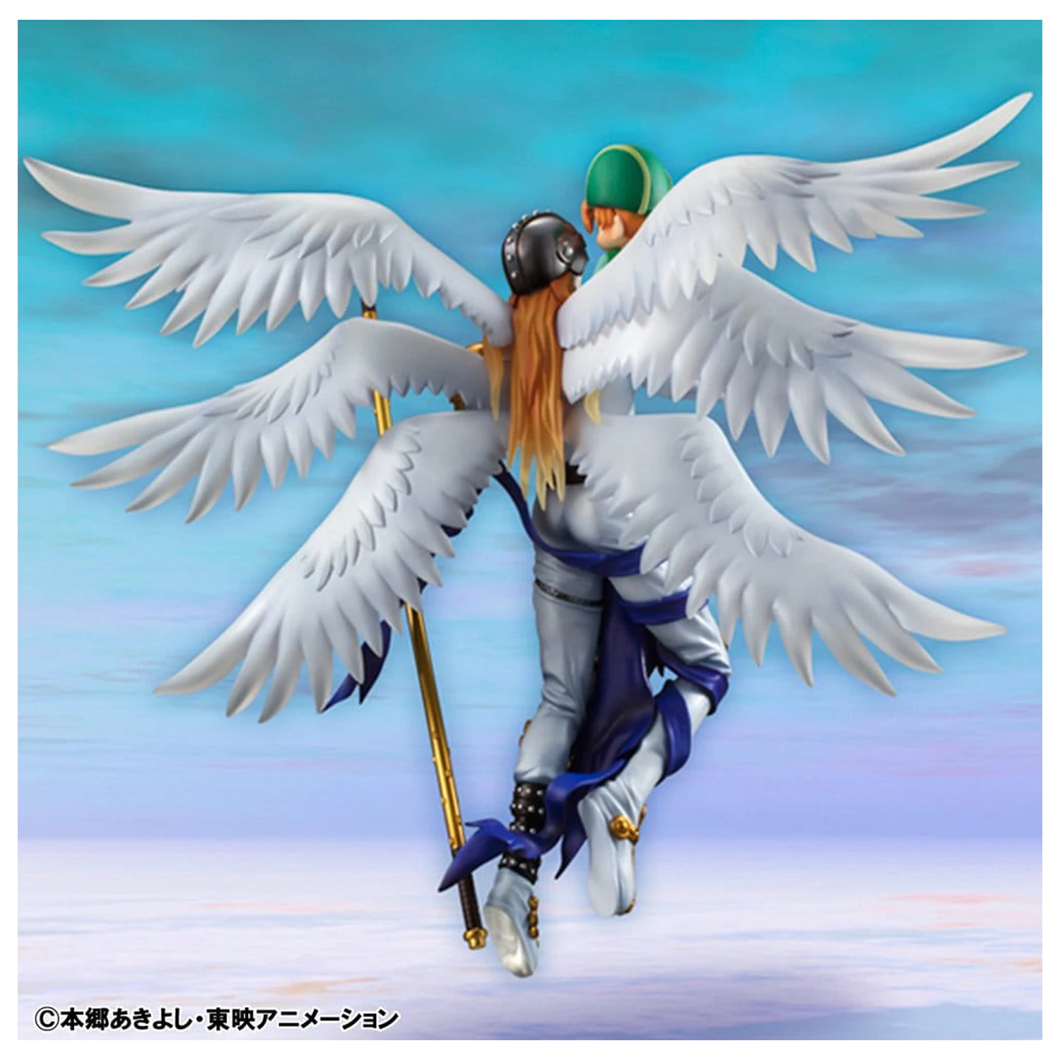 Digimon Adventure G.E.M. Series PVC figura Angemon & Takeru Takaishi 22 cm (Repeat) fotografija proizvoda