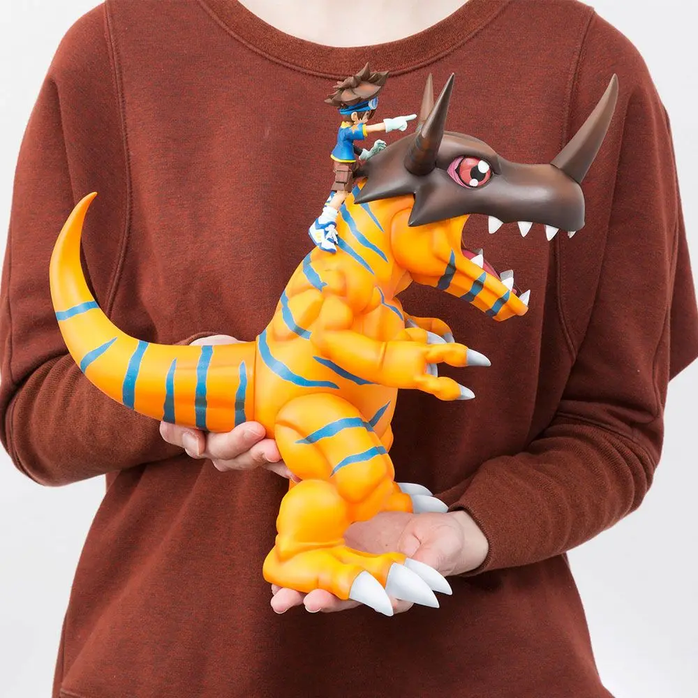 Digimon Adventure G.E.M. Series PVC kip Greymon & Taichi 25 cm fotografija proizvoda