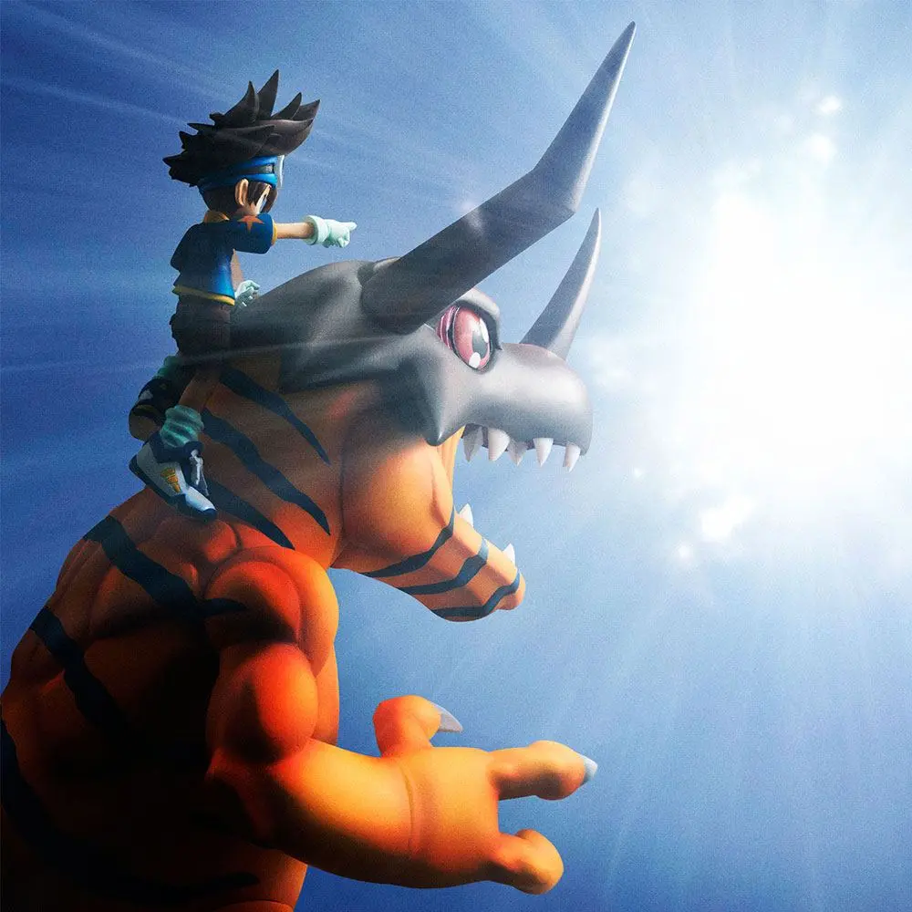 Digimon Adventure G.E.M. Series PVC kip Greymon & Taichi 25 cm fotografija proizvoda