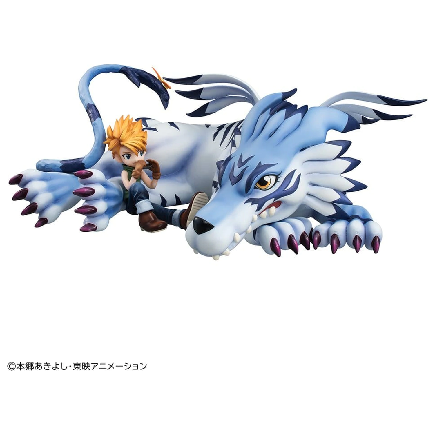 Digimon Adventure G.E.M. Serija PVC figura Garurumon & Ishida Yamato 25 cm (Ponovi) fotografija proizvoda
