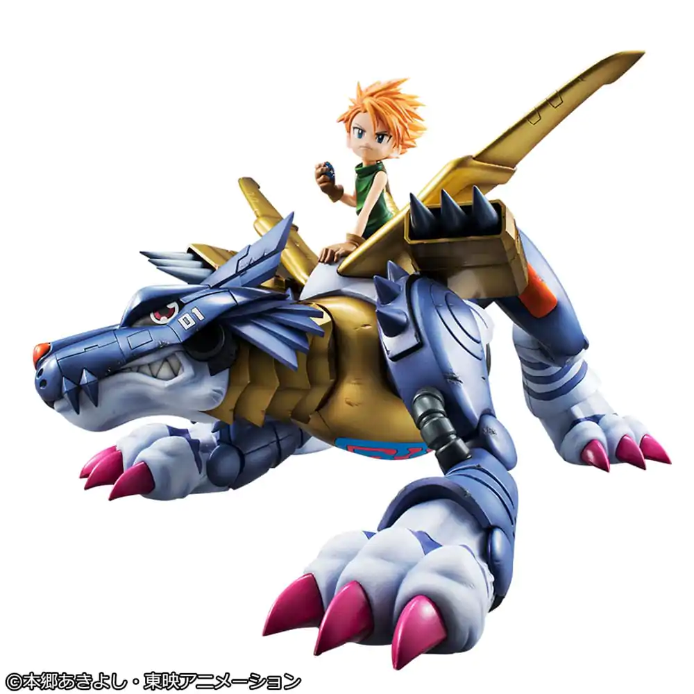 Digimon Adventure Precious G.E.M. Series PVC kip Metal Garurumon & Ishida Yamato 30 cm fotografija proizvoda