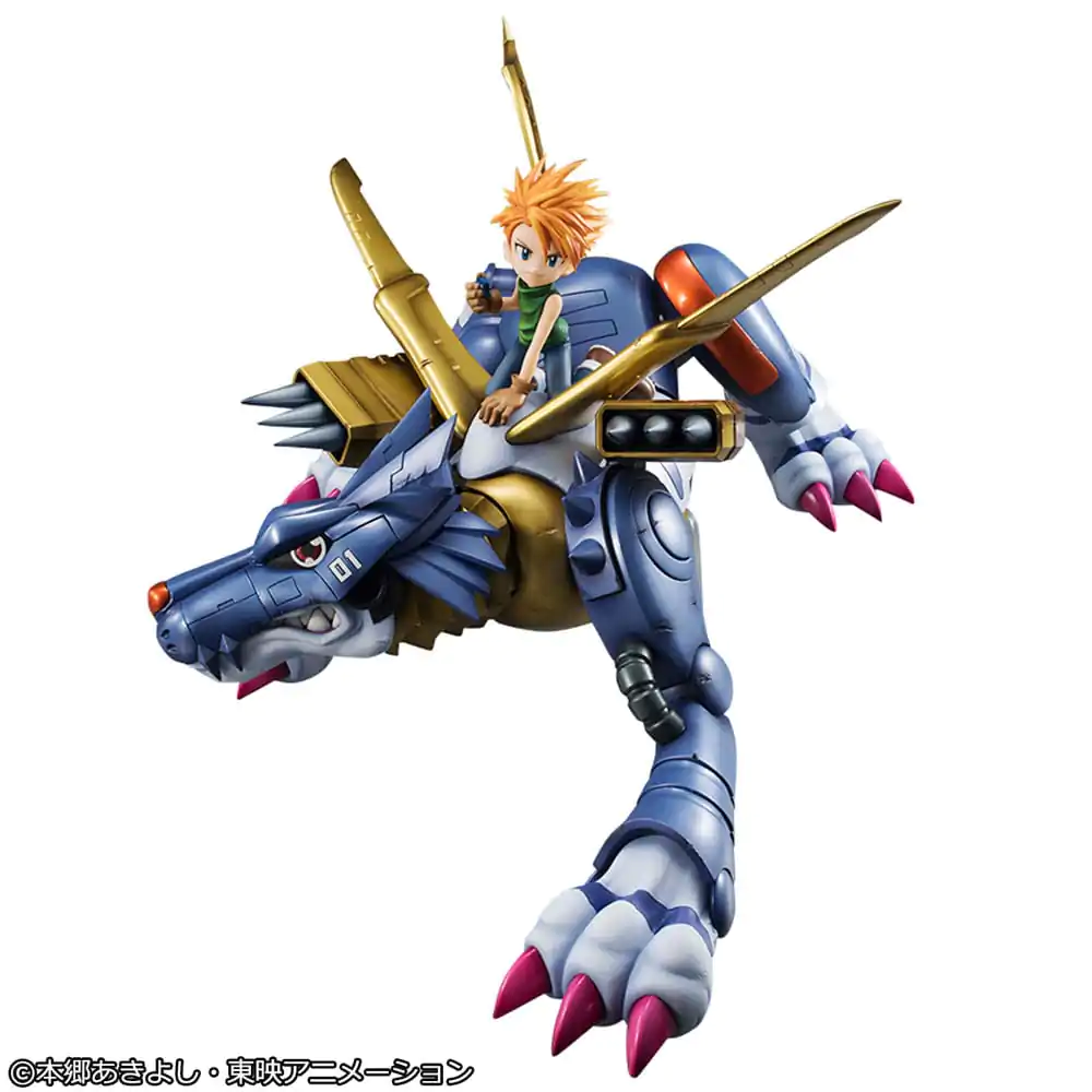 Digimon Adventure Precious G.E.M. Series PVC kip Metal Garurumon & Ishida Yamato 30 cm fotografija proizvoda