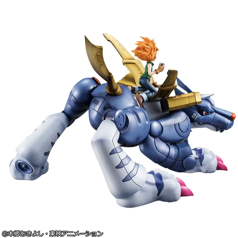 Digimon Adventure Precious G.E.M. Series PVC kip Metal Garurumon & Ishida Yamato 30 cm fotografija proizvoda