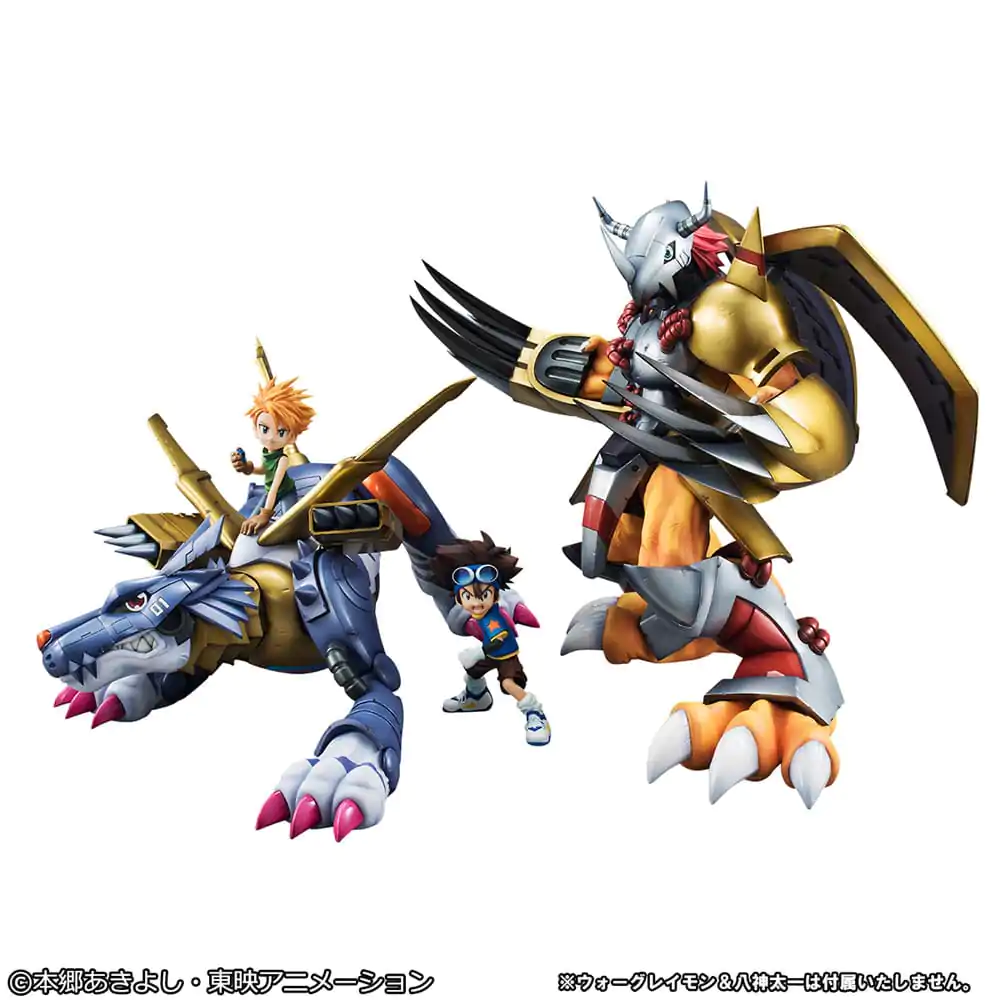 Digimon Adventure Precious G.E.M. Series PVC kip Metal Garurumon & Ishida Yamato 30 cm fotografija proizvoda