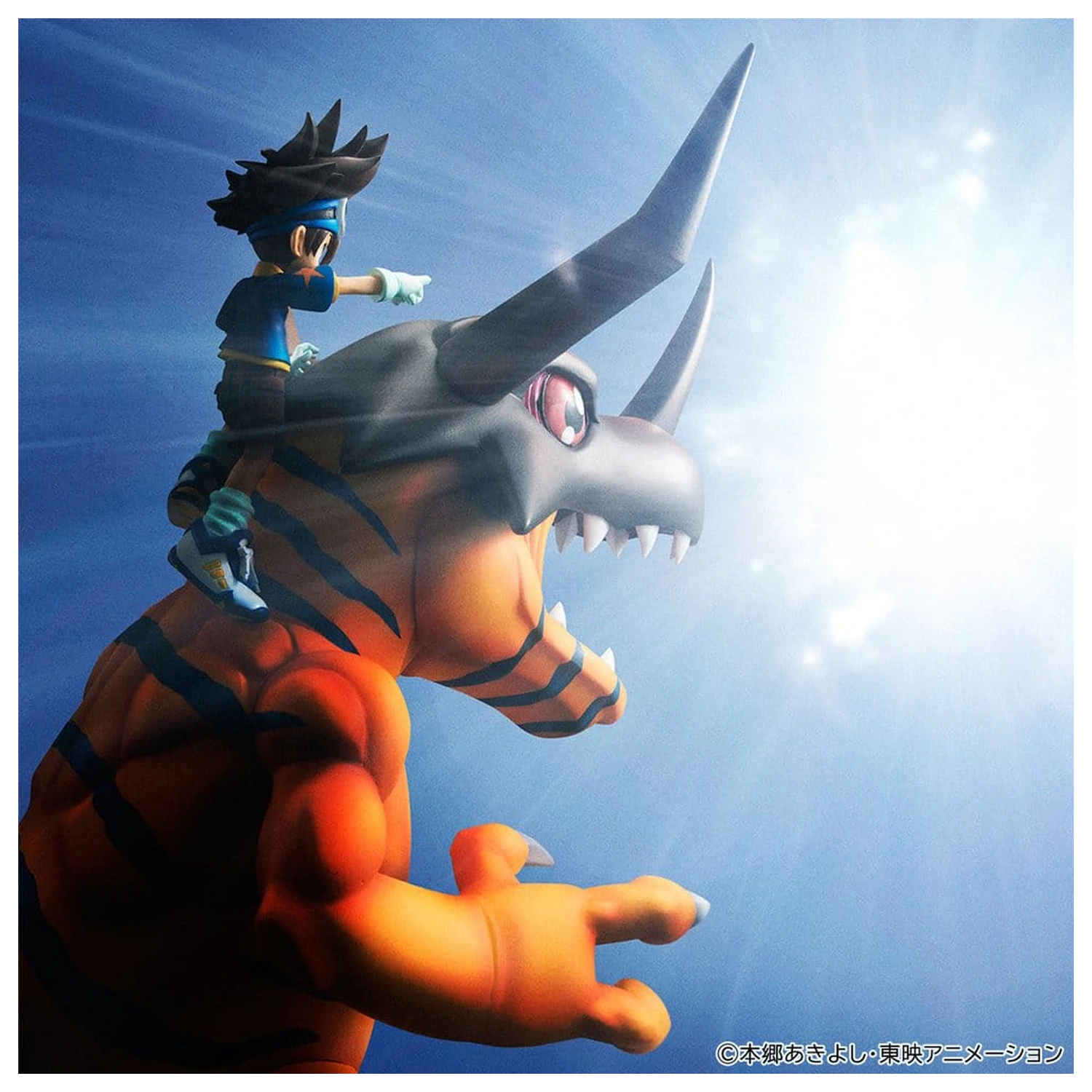 Digimon Adventure Precious G.E.M. Series PVC figura Greymon & Taichi Yagami 25 cm (Repeat) fotografija proizvoda