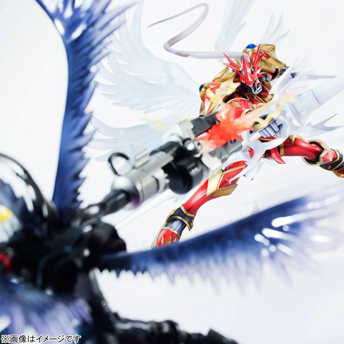 Digimon Tamers G.E.M. Series PVC figura Dukemon Crimson Mode 18 cm fotografija proizvoda