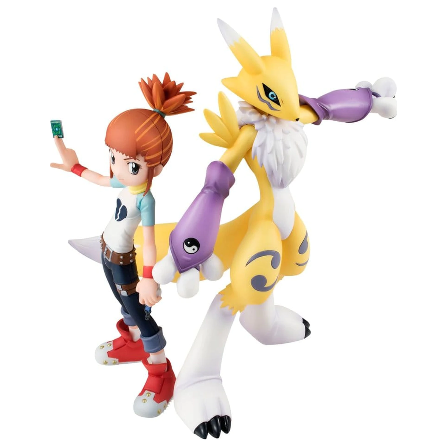 Digimon Tamers G.E.M. Series PVC figura Renamon & Ruki Makino 13 cm (Ponovljeno izdanje) fotografija proizvoda