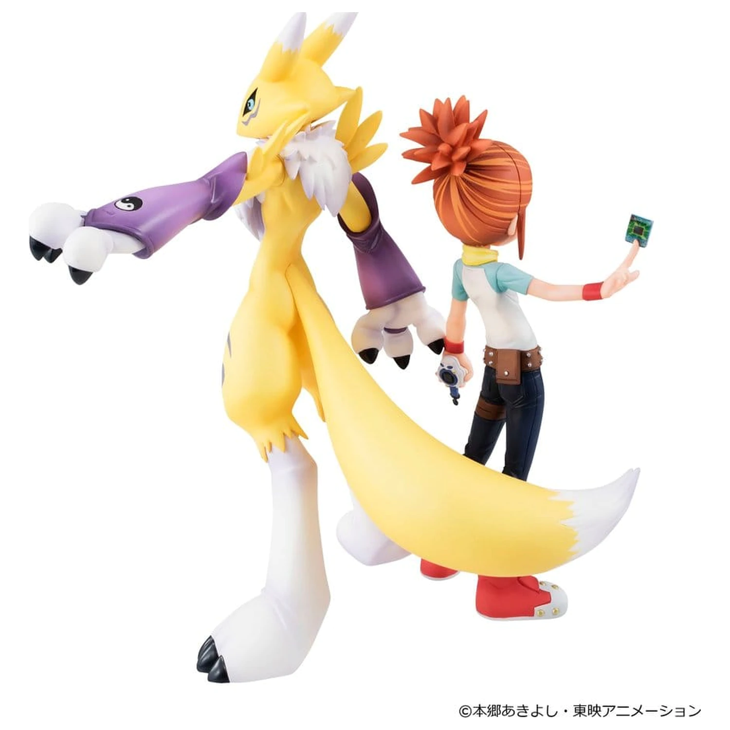 Digimon Tamers G.E.M. Series PVC figura Renamon & Ruki Makino 13 cm (Ponovljeno izdanje) fotografija proizvoda