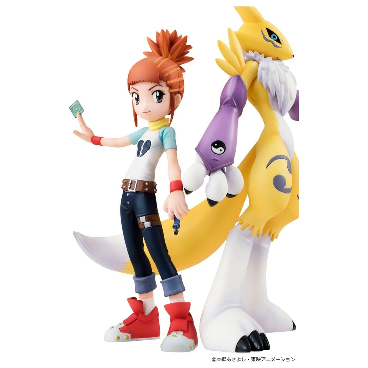 Digimon Tamers G.E.M. Series PVC figura Renamon & Ruki Makino 13 cm (Ponovljeno izdanje) fotografija proizvoda