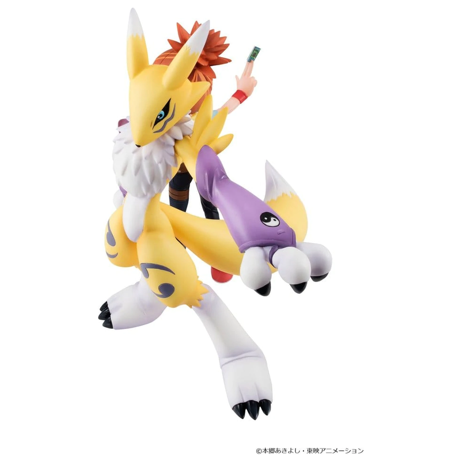 Digimon Tamers G.E.M. Series PVC figura Renamon & Ruki Makino 13 cm (Ponovljeno izdanje) fotografija proizvoda