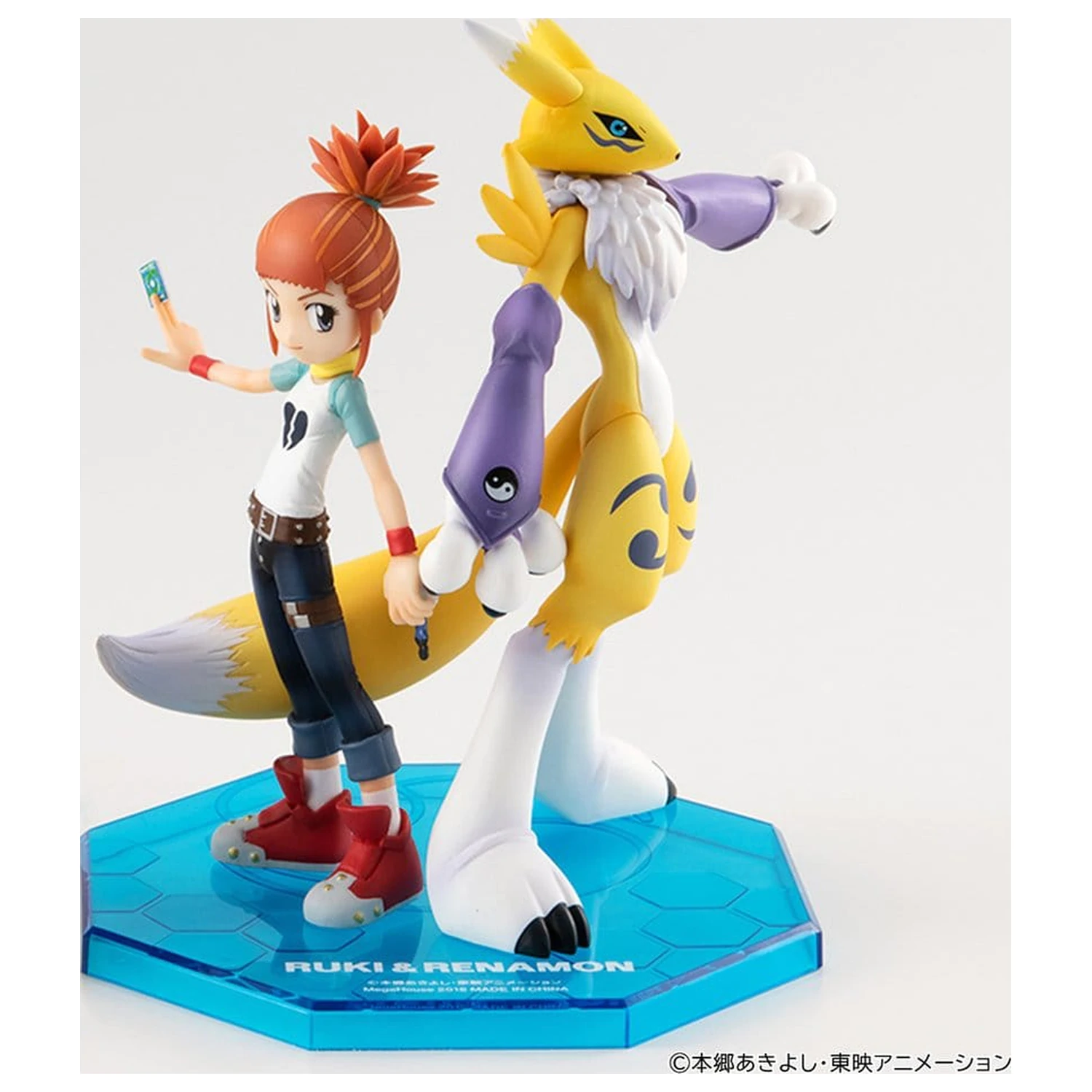 Digimon Tamers G.E.M. Series PVC figura Renamon & Ruki Makino 13 cm (Ponovljeno izdanje) fotografija proizvoda