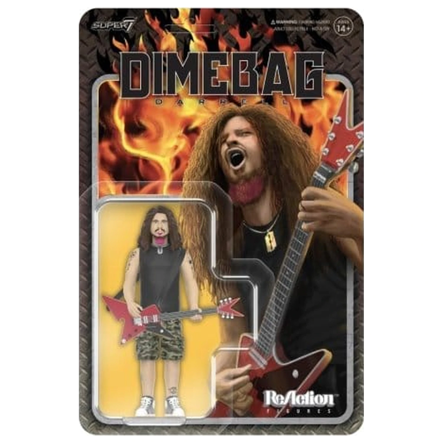 Dimebag Darrell ReAction akcijska figura Wave 01 Dimebag Darrell Culprit fotografija proizvoda