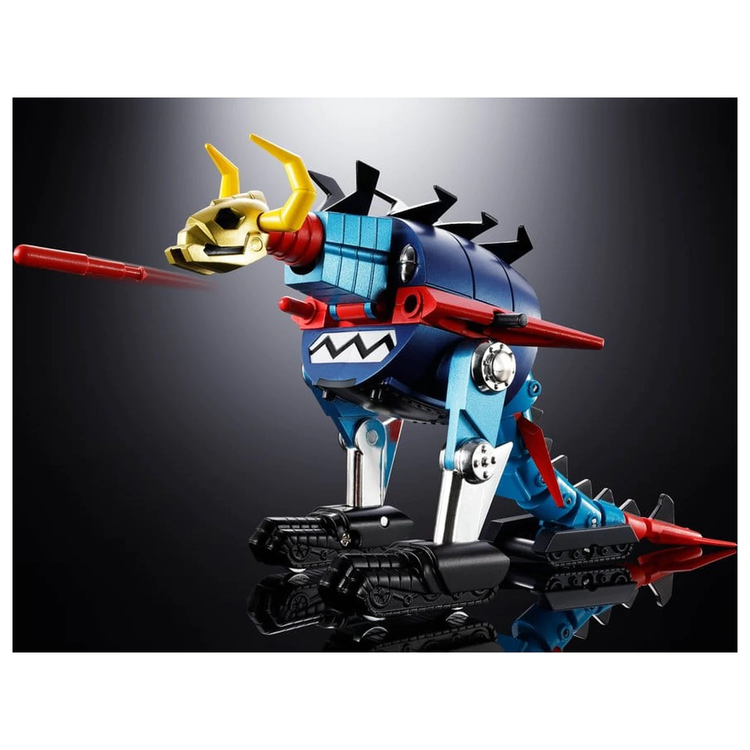 Dino Mech Gaiking Chogokin akcijska figura Daikumaryu & Gaiking 20 cm fotografija proizvoda