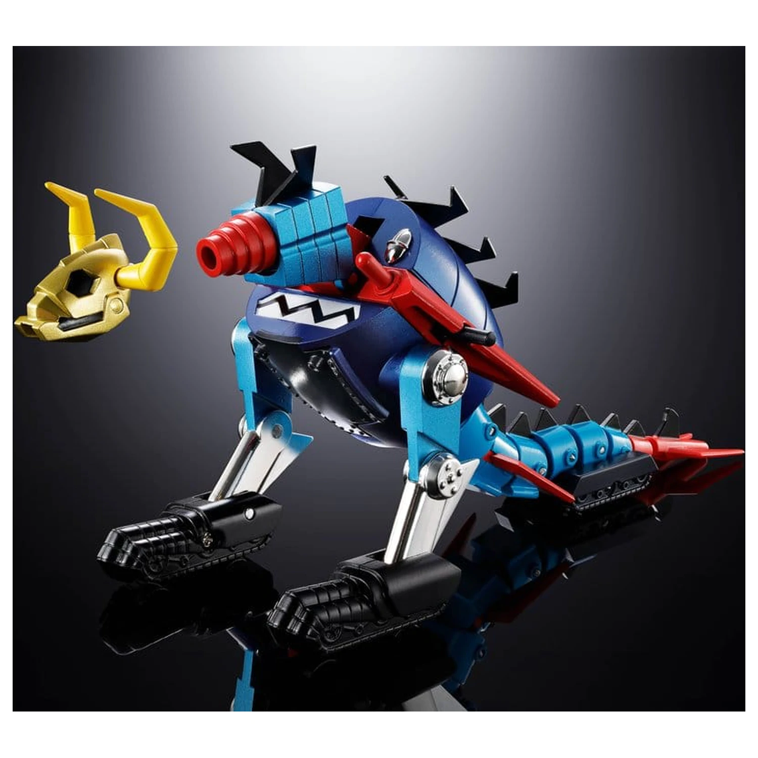 Dino Mech Gaiking Chogokin akcijska figura Daikumaryu & Gaiking 20 cm fotografija proizvoda