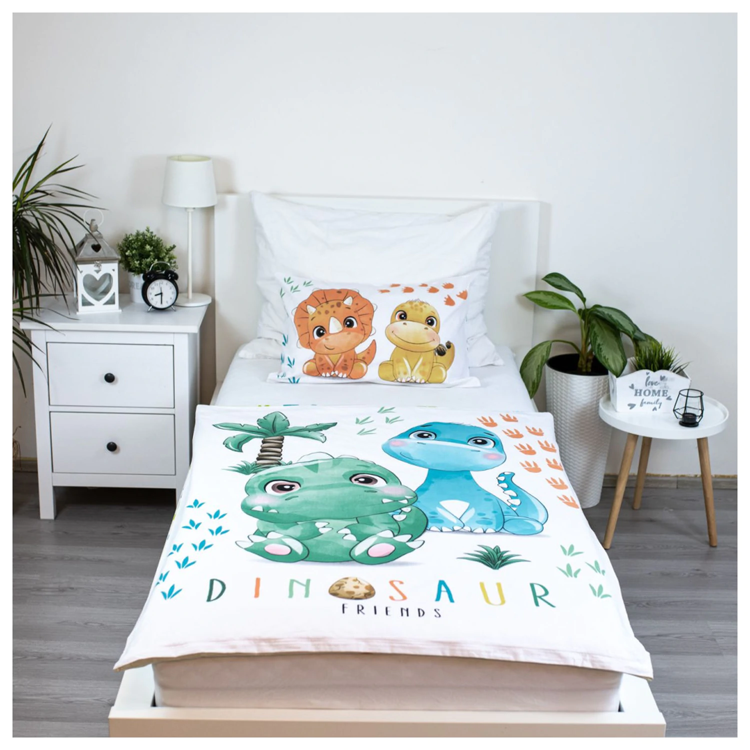 Dinosaur Friends Kids' Toddler Navlaka za poplun fotografija proizvoda