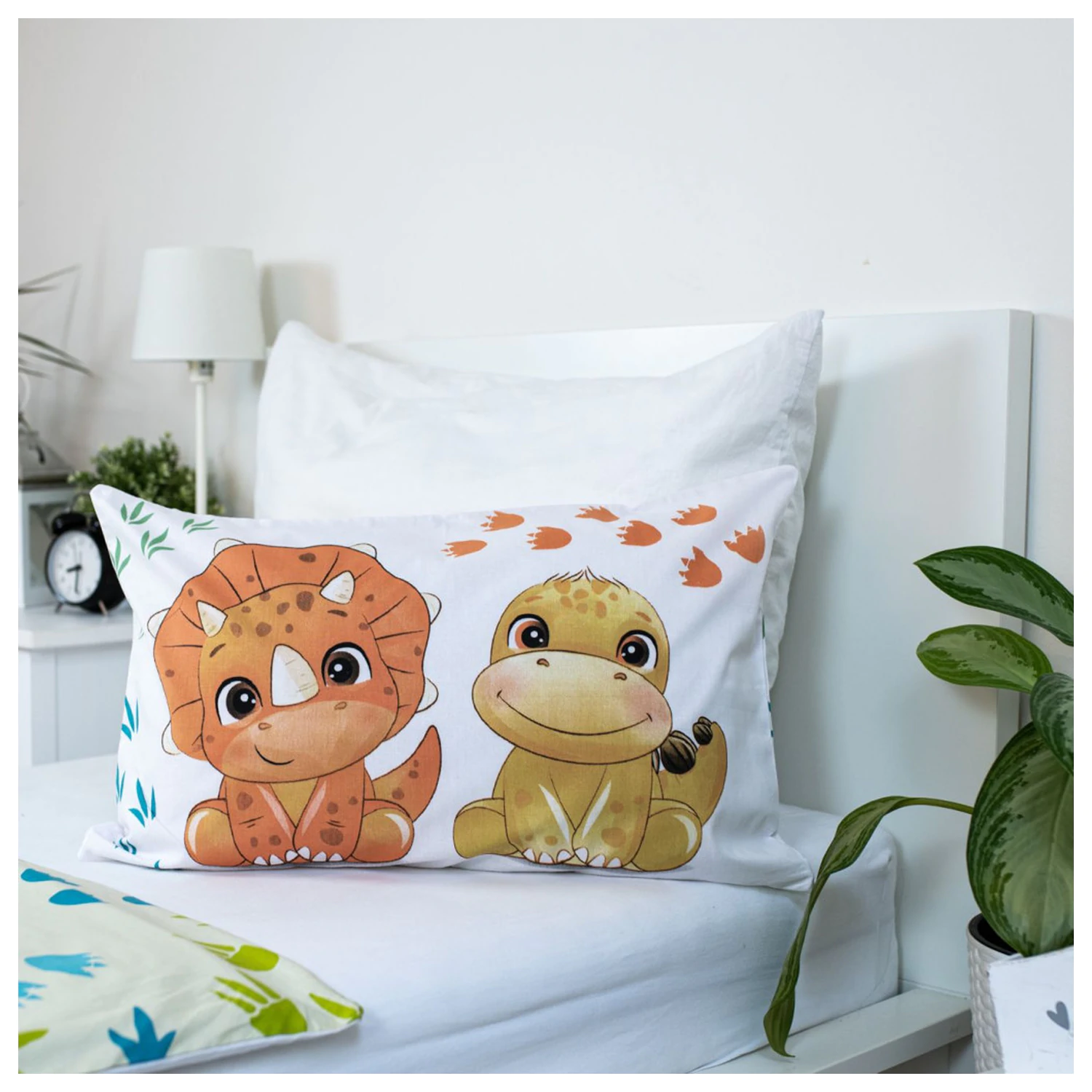 Dinosaur Friends Kids' Toddler Navlaka za poplun fotografija proizvoda
