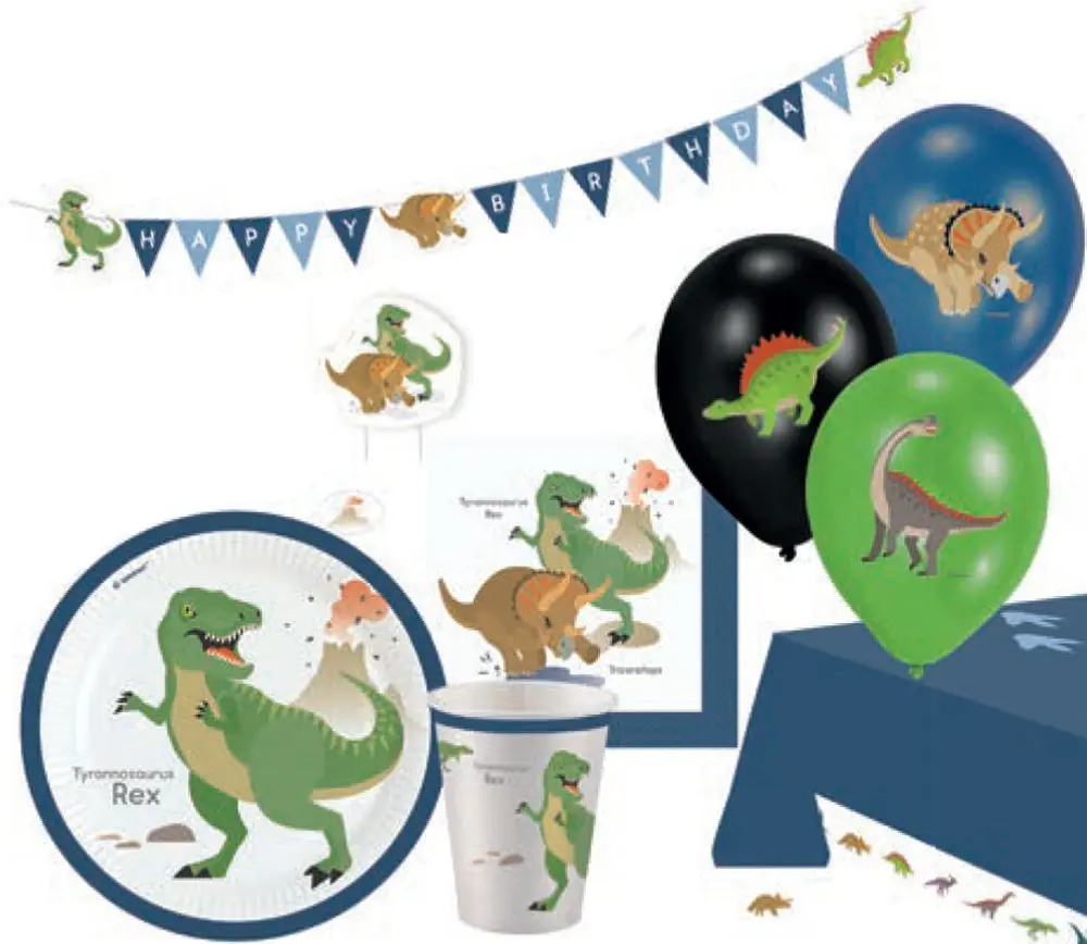 Set za zabavu Dinosauri 45 kom. fotografija proizvoda