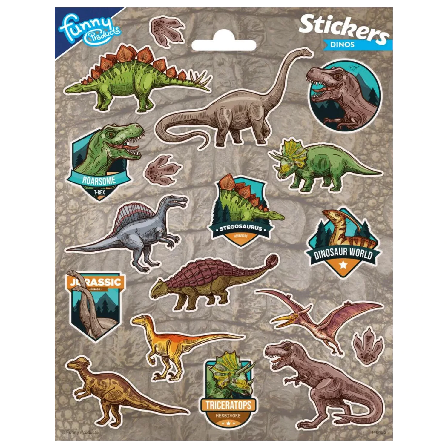 Dinosaur Roarsome Naljepnica fotografija proizvoda